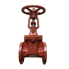 DIN3352 F4 Rising Stem Resilient Seated Gate Valve GGG50 gate valve